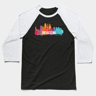 Cincinnati Skyline Baseball T-Shirt